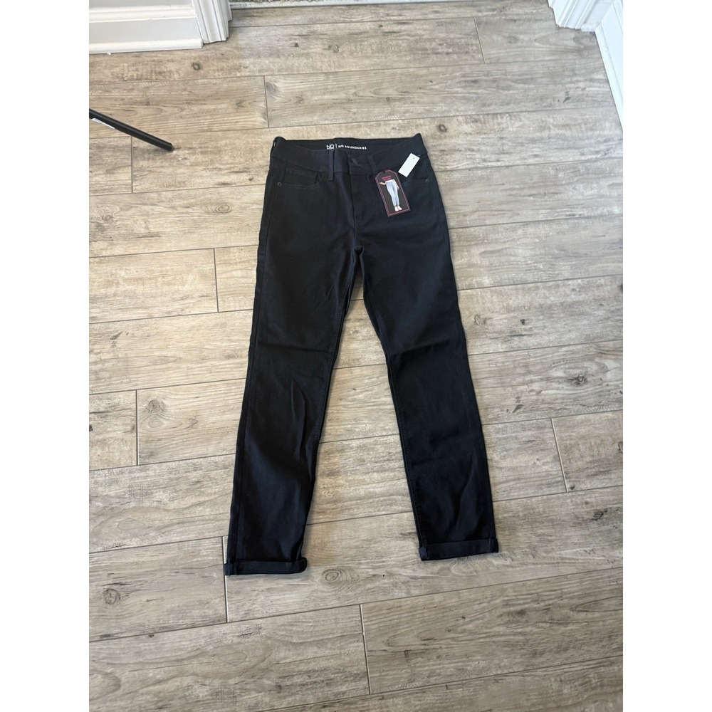 No Boundaries Cropped Skinny Jeans Black Women's Size 9 NWT